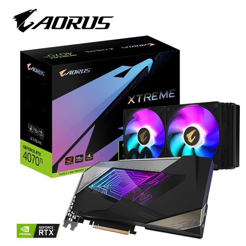GIGABYTE AORUS GeForce RTX 4070 Ti 12GB XTREME WATERFORCE