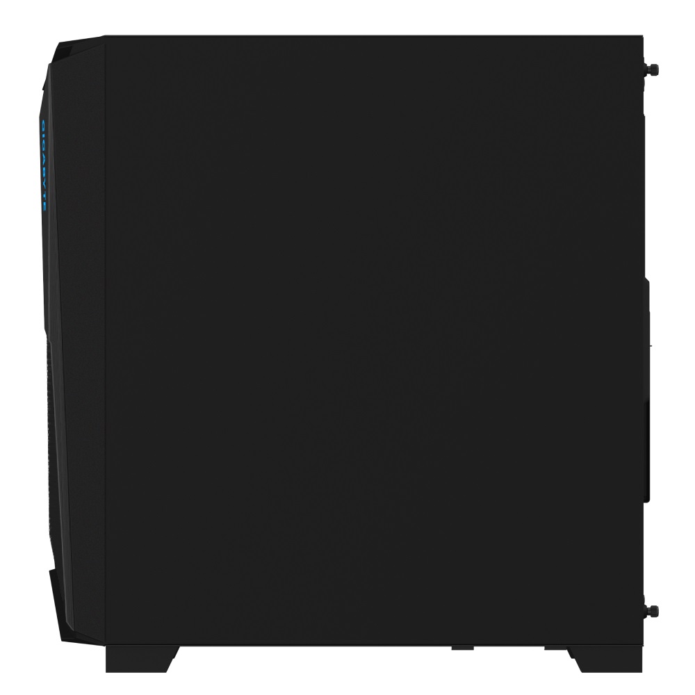 GIGABYTE C301 GLASS, čierna