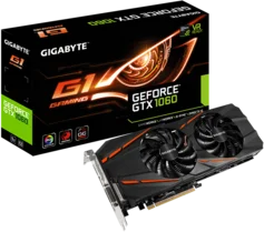 GIGABYTE GeForce GTX 1060 GV-N1060G1 GAMING-3GD