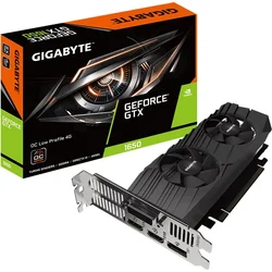 GIGABYTE GeForce GTX 1650 D6 OC Low Profile 4G