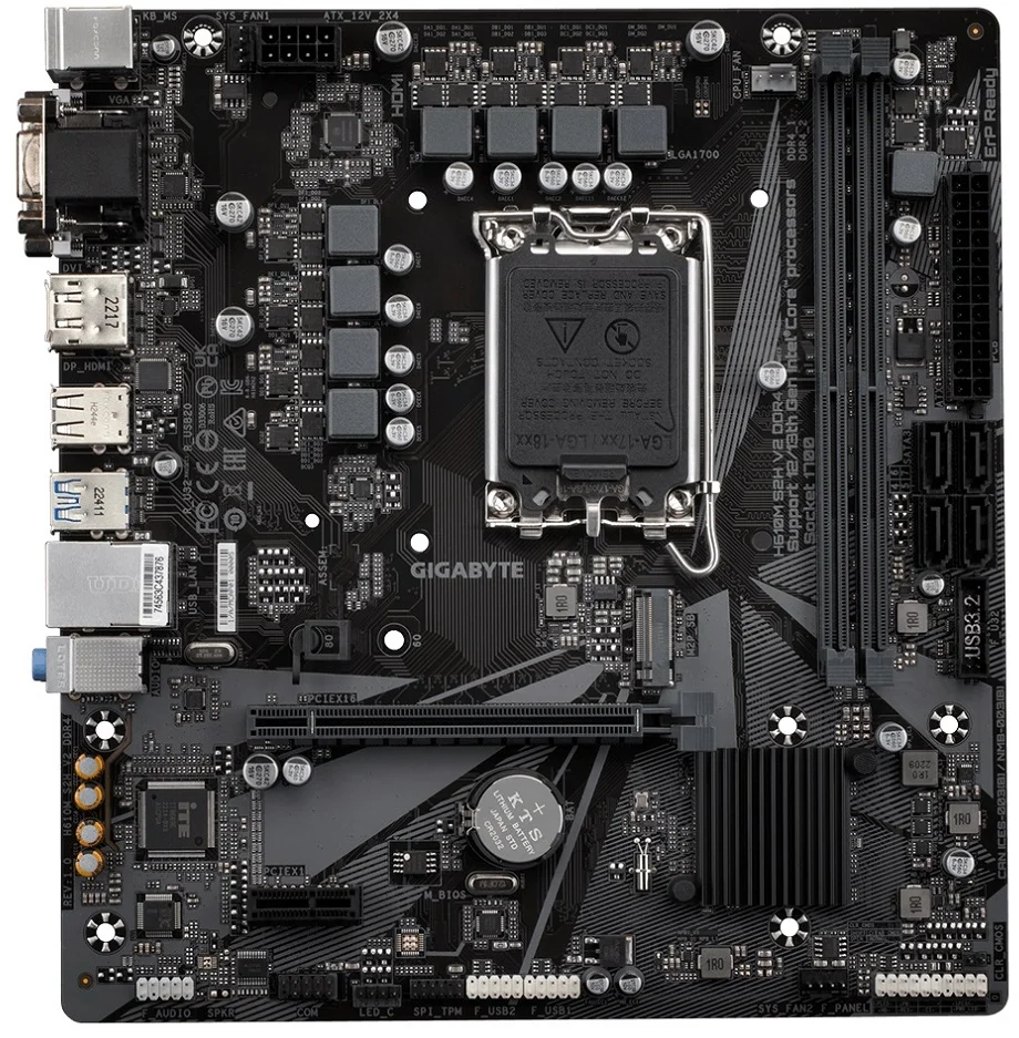 GIGABYTE H610M S2H V2 DDR4