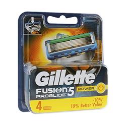 Gillette Fusion5 ProGlide Power náhradní břity, 4 ks