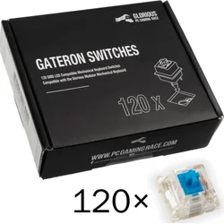Glorious Gateron Blue Switches, 120 ks