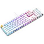 Glorious GMMK Full Size White Ice Edition - Gateron-Brown, US-Layout