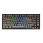 Glorious GMMK Pro Black Slate 75% TKL Barebone, ANSI-Layout, čierna
