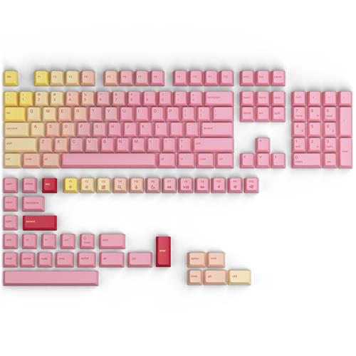 Glorious GPBT Keycaps - Ružový grapefruit - Forge
