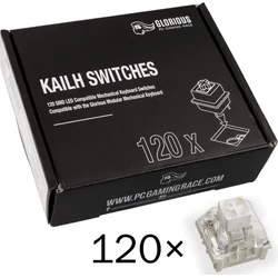Glorious Kailh Box White Switches, 120 ks