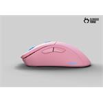 Glorious Model D PRO Wireless herní myš - Flamingo - Forge