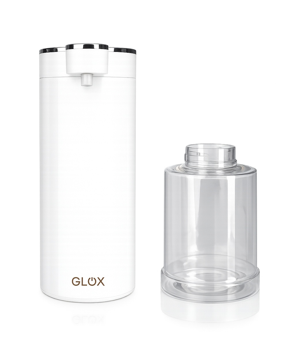 GLOX GST01W – Bezdotykový dávkovač mydla z nehrdzavejúcej ocele, biely