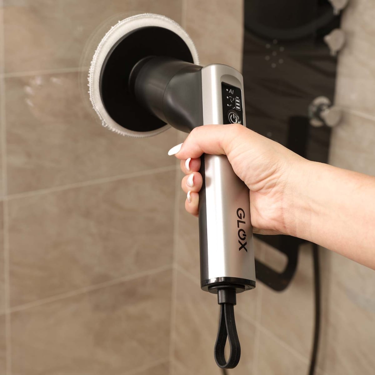 GLOX T3P – Elektrická čistiaca kefa s tyčou