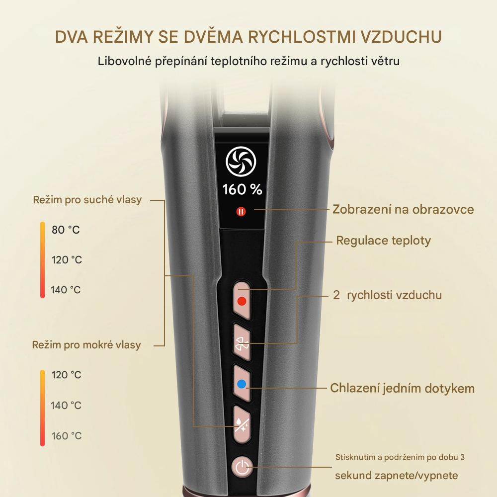 GLOX17914 - Žehlička na vlasy