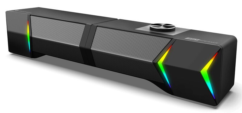 GoGEN 2in1 (reproduktor/soundbar) s BT, RGB, černé
