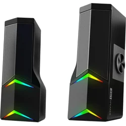 GoGEN 2v1 (reproduktor/soundbar) s BT, RGB, čierny