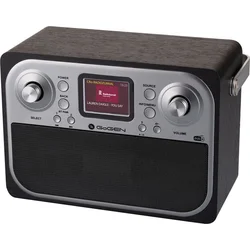GoGEN DAB 700 BTCB, černé/šedé