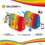 GoGEN Přenosný reproduktor GoGEN DÉČKO TRIO R, červený