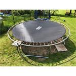 GoodJump 4UPVC Trampolína 400 cm s ochrannou sítí + žebřík