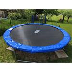 GoodJump 4UPVC Trampolína 400 cm s ochrannou sítí + žebřík