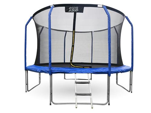 GoodJump 4UPVC Trampolína 400 cm s ochrannou sítí + žebřík