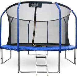 GoodJump 4UPVC Trampolína 400 cm s ochrannou sítí + žebřík