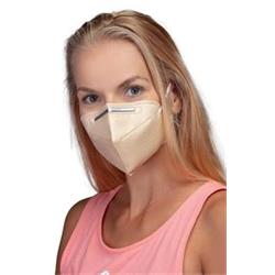 GoodMask GM2 respirátor FFP2 - 10ks béžová P1501