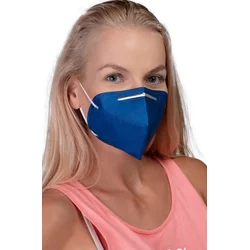 GoodMask GM2 respirátor FFP2 - 10ks tmavomodrá P1500