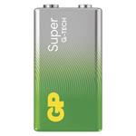 GP alkalická batéria SUPER 9V (6LR61) 1Ks
