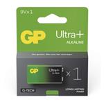 GP alkalická batéria ULTRA PLUS 9V (6LR61) 1Ks