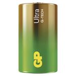 GP alkalické batérie ULTRA D veľké mono (LR20) 2balenia