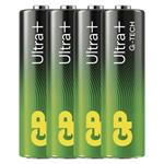 GP alkalické batérie ULTRA PLUS AA (LR6) 4pack
