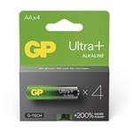 GP alkalické batérie ULTRA PLUS AA (LR6) 4pack