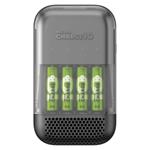 GP Charge 10 S491 4× AA ultra rýchla nabíjačka batérií