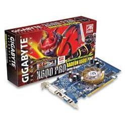 Grafická karta Gigabyte ATI RADEON X600Pro 128MB DDR,DVI,TVout,PCIEx16