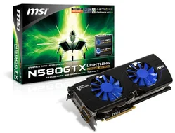 Grafická karta MSI nVidia N580GTX Lightning Xtreme Edition, GDDR5 3072MB,384bit, 2xDVI, HDMI, DX11