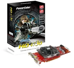 Grafická karta PowerColor ATI HD 4730 512MB DDR5, 2x DVI, HDTV, TVout, PCIE2.0