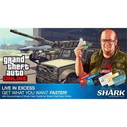 Grand Theft Auto V Online The Megalodon Shark Cash Card 8,000,000$ GTA 5