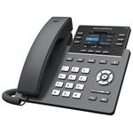 Grandstream GRP2613 telefón VoIP, 3x SIP, farebný podsvietený 2,8" displej, 2x Gbps RJ45, PoE
