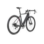 Gravel e-bike SILVERBACK S-Electro GR - 21"/L - Matt Black/Gloss Metallic Charcoal/Hot Red