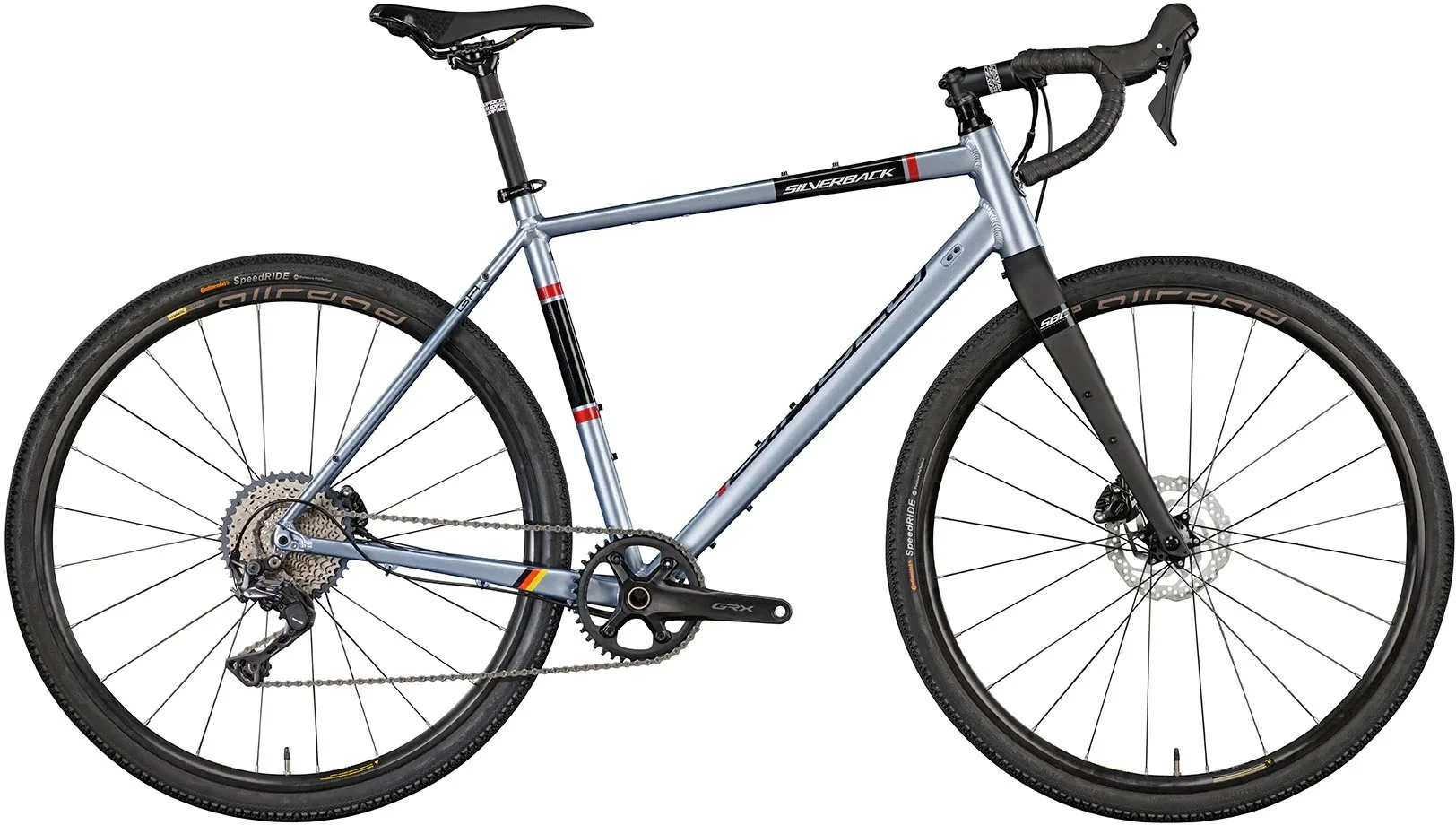 Gravel kolo SILVERBACK Siablo Alloy GRX 16,5"/M - Grey/Red