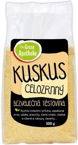 Green Apotheke Kuskus celozrnný medium 500 g
