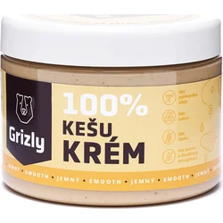 GRIZLY 100% Kešu máslo jemné 500 g