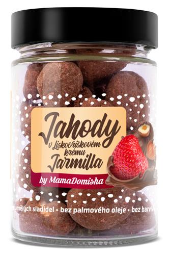 GRIZLY Jahody v mliečnej čokoláde od MamaDomisha, 90 g