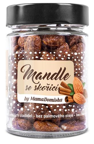GRIZLY Skořicové mandle by MamaDomisha, 150 g