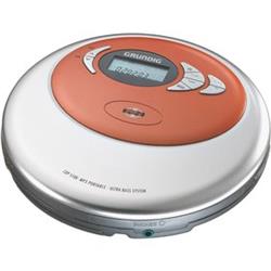 GRUNDIG discman CDP 5100 SPCD, chrom./oranžová, Antishock 40 s, LCD, Ultra bass systém