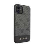 Guess 4G Stripe Zadní Kryt pro iPhone 11 Grey