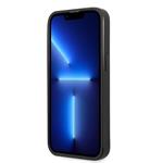 Guess PU 4G Stripe Zadní Kryt pro iPhone 13 Grey