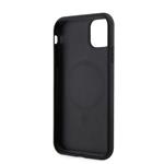 Guess PU G Cube MagSafe Zadní Kryt pro iPhone 11 Black