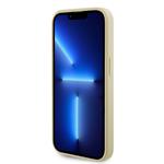 Guess PU Saffiano MagSafe zadný kryt pre iPhone 15 Pro Beige