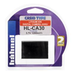 Hähnel HL-CA30   Casio typ 3.7V 1200mAh. Polymer náhrada za Casio NP-30