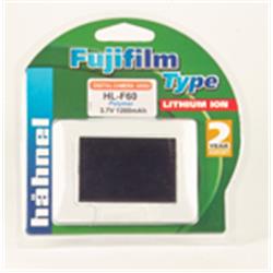 Hähnel HL-F60   Fujifilm typ 3.7V 1200mAh. Polymer náhrada za Fujifilm NP-60