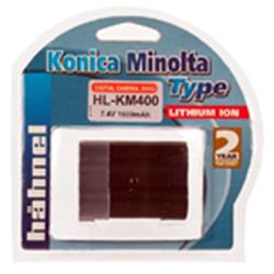 Hähnel HL-KM400   Konica-Minolta typ 7.4V 1500mAh. Náhrada za Konica-Minolta NP-